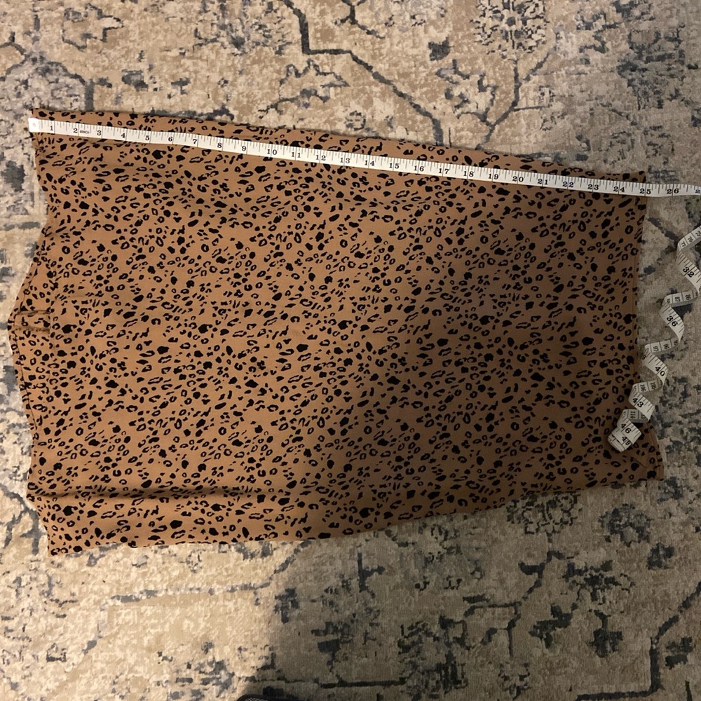 Reformation Leopard Print Skirt - Picture 8 of 9